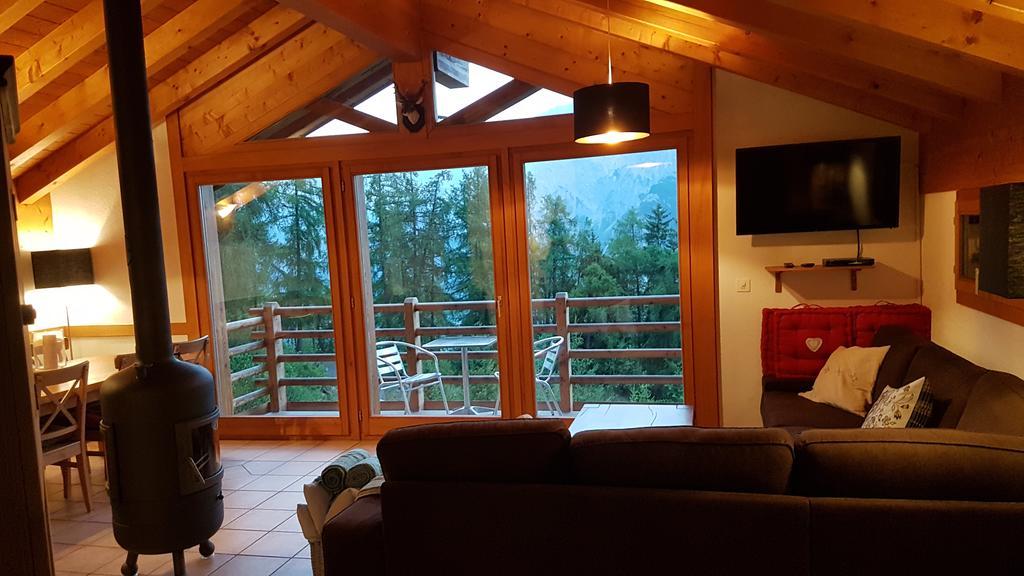 Chalet Chaperon Rouge Nendaz Kültér fotó