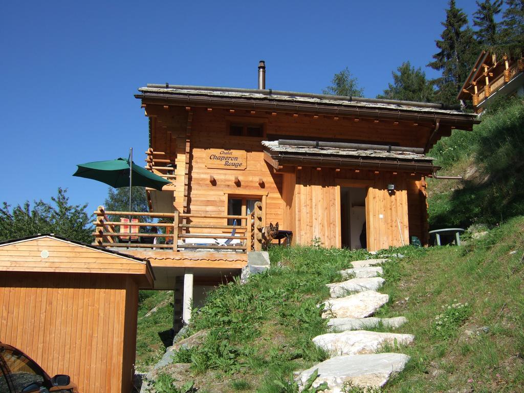 Chalet Chaperon Rouge Nendaz Kültér fotó