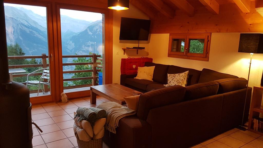 Chalet Chaperon Rouge Nendaz Kültér fotó